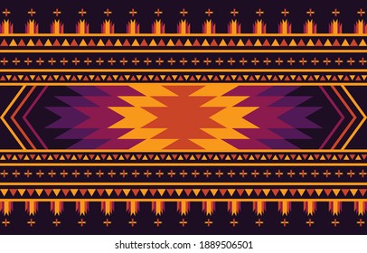 African tribal ethnic pattern seamless traditional Design for background,carpet,wallpaper,wraping,Batik,fabric
