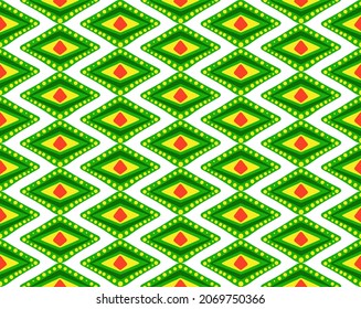 African tribal ethnic pattern seamless traditional Design. Happy Kwanzaa background, wallpaper, wrapping. Vector