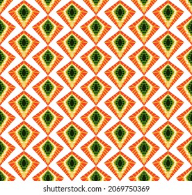 African tribal ethnic pattern seamless traditional Design. Happy Kwanzaa background, wallpaper, wrapping. Vector