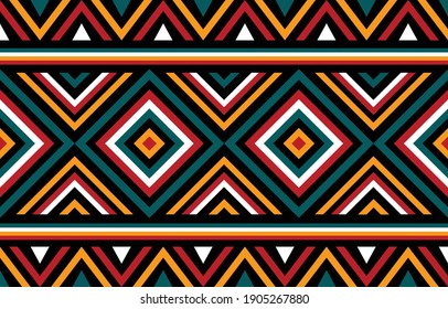 African tribal ethnic pattern traditional Design for background,carpet,wallpaper,wrapping,Batik,fabric
