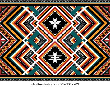 African tribal ethnic pattern traditional Design for background,carpet,wallpaper,wrapping,Batik,fabric