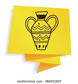 African Vase doodle