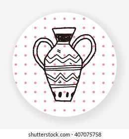 African Vase doodle