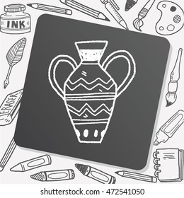 African Vase doodle