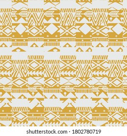 African vector kente print, traditional fabric from Ghana.  Native American Southwest print. Ethnic design wallpaper, fabric, cover, textile, rug, blanket..  Aztec, Navajo geometric seamless pattern