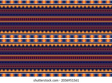 ornamento vector africano. Patrón africano sin problemas. Alfombra étnica con chevrones. Estilo azteca. Mosaico geométrico en la baldosa, majólica. Interior antiguo. Alfombra moderna. Impresión geográfica sobre textiles. Tela de época.