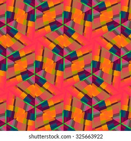 African vintage pattern bright texture with grunge effect
