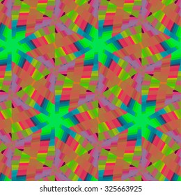 African vintage pattern bright texture with grunge effect