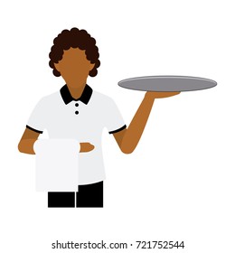 African waiter
