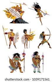 african warriors collection