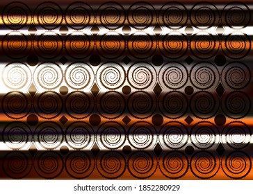 African Wax colors Print fabric, Ethnic handmade ornament for your design, Ethnic and tribal motifs geometric elements. Vector texture, afro textile striped Ankara fashion Pareo wrap dress batik style