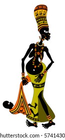 african woman