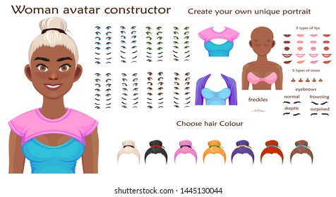 183 Female avatar creator Images, Stock Photos & Vectors | Shutterstock