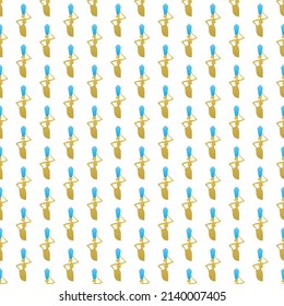 African women pattern design and colorful art 
