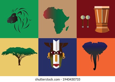 African World Heritage Elements and World Africa Day