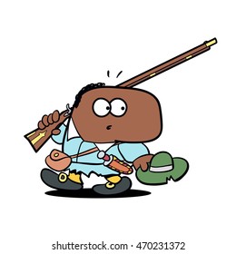 African-American western explorer