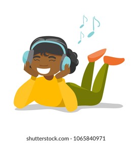 someone listening to music clipart