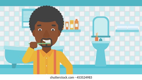 762 Black Person Brushing Teeth Stock Vectors, Images & Vector Art ...