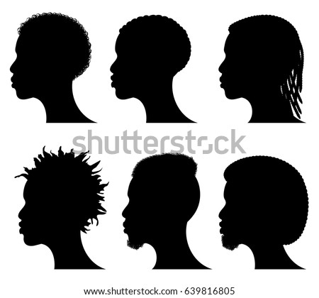 Image, Stock Photo Silhouette of a young attractive woman