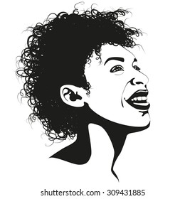 Afro beauty