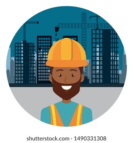 afro builder constructor on workside character