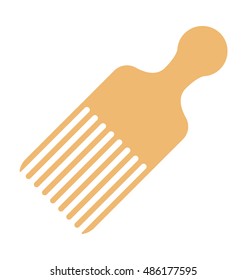 
Afro Comb Vector Icon
