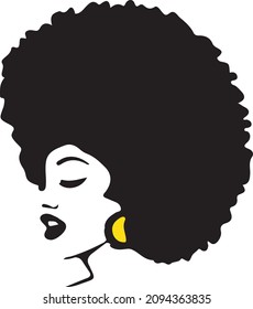 Afro Girl-Dekoration für T-Shirt-Taschen Frames Becher Afro Queen Dekoration Schwarzes Mädchen Dekoration für T-Shirt 