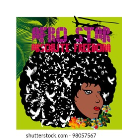 afro girls