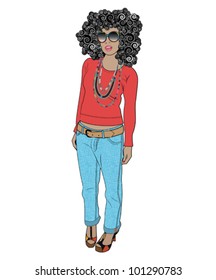 Afro hair