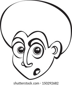 Afro haircut