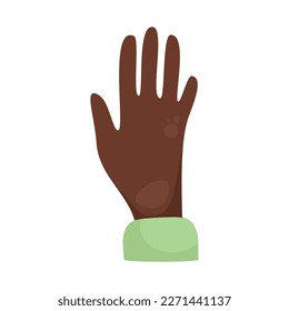 icono abierto humano de mano