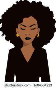 Afro woman, American african woman, African, Afro Girls, Afro eps, Black woman, Curly hair, African girls, Beautiful Black Woman, Dark, Africa, Girl face, Curly hair