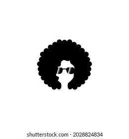 Design-Vorlage für Afro-Frauensymbole