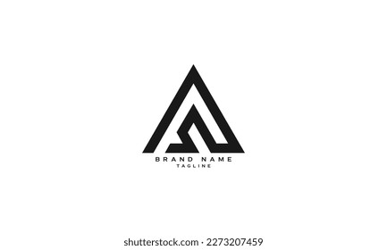 AFS, AF, FS, AS, SA, Resumen diseño inicial de logotipo en letra monograma