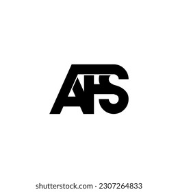 afs initial letter monogram logo design