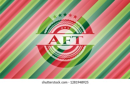 Aft christmas badge.