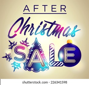 After Christmas Sale.