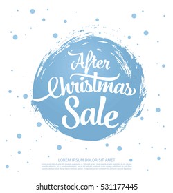 After Christmas Sale Banner