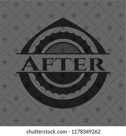 After dark emblem. Retro
