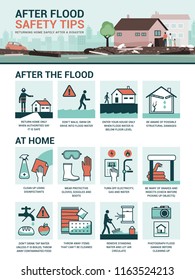 After flood safety tips: how to return home safely after a flood emergency