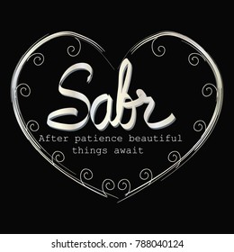 After patience beautiful things await
