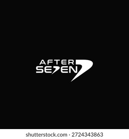 APÓS SETE MARCAS DE PALAVRA 2 LOGO DESIGN IDEA VETOR