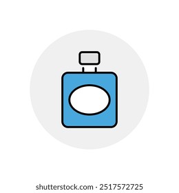 Después de afeitar icono Vector ilustración de stock