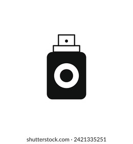 after shave vector type icon