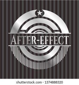After-effect silvery badge