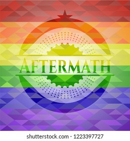 Aftermath lgbt colors emblem 