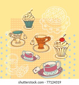 afternoon tea background