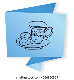 afternoon tea doodle