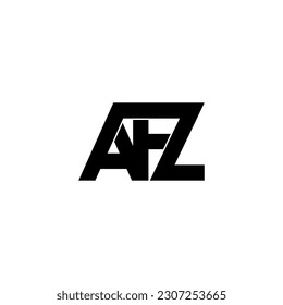 Logo-Design von afz-Anfangsbuchstaben