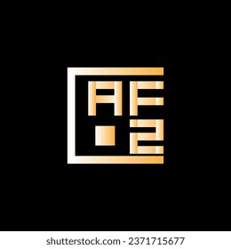 AFZ Brief Logo Vektordesign, AFZ einfaches und modernes Logo. Luxusalphabetisches Design von AFZ  